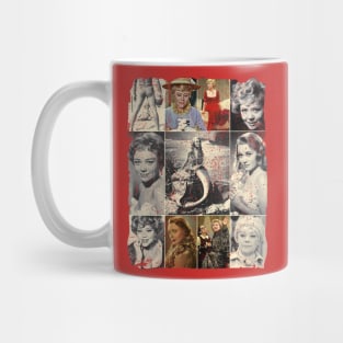 Vintage Glynis Johns Mug